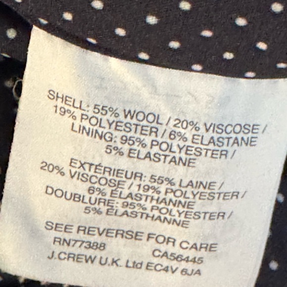 I Crew Wool Parke Blazer - Picture 9 of 9